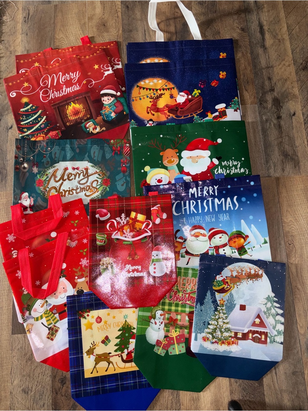 Reusable Christmas bags